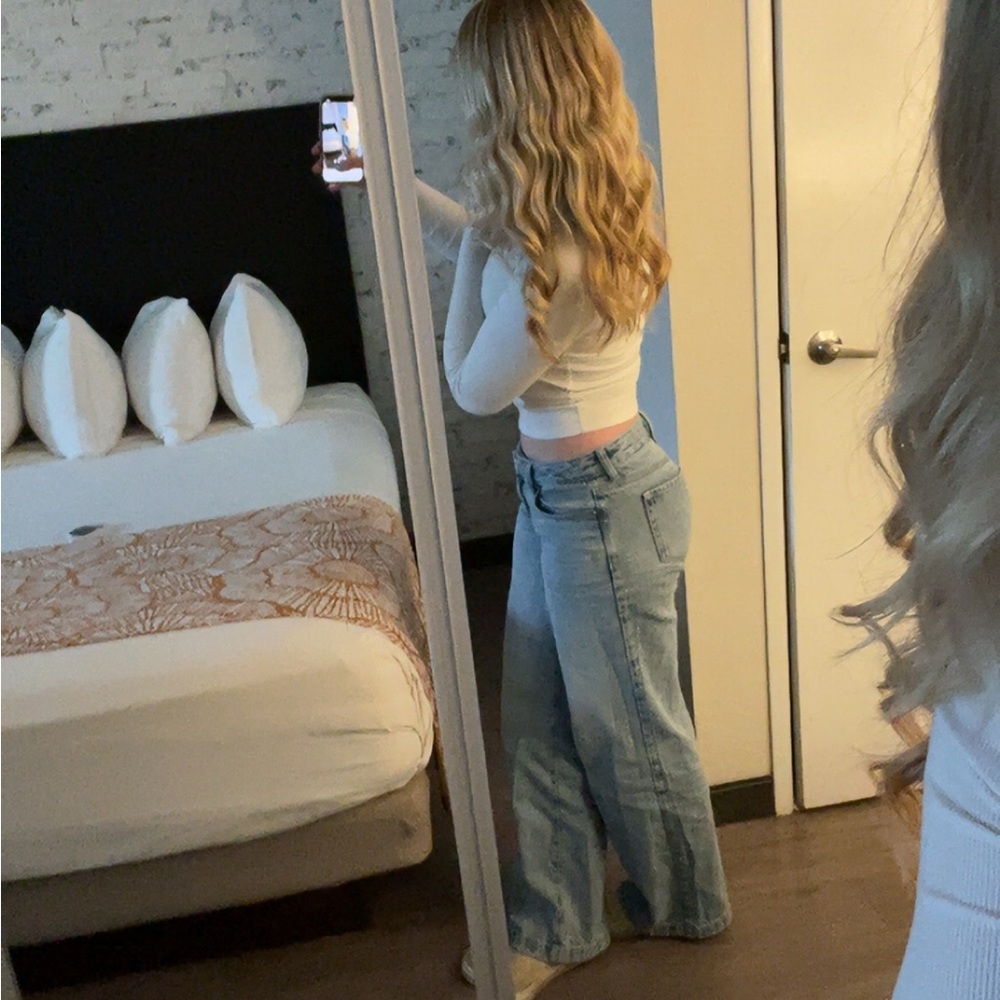 PacSun Casey Low Rise Baggy Jeans - Blue